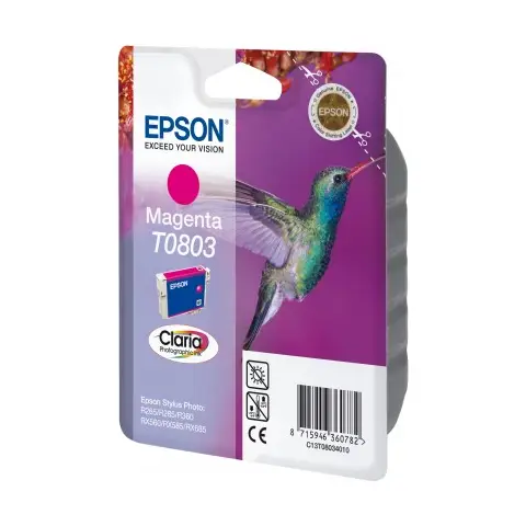 Tusz Epson T0803 Magenta do drukarek (Oryginalny) [7.4 ml]