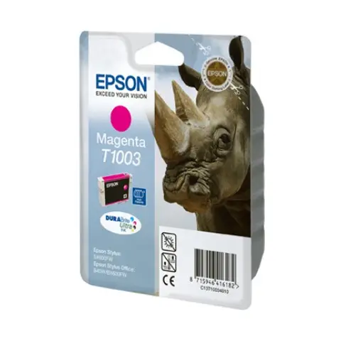 Tusz Epson T1003 Magenta do drukarek Epson (Oryginalny) [11.1 ml]