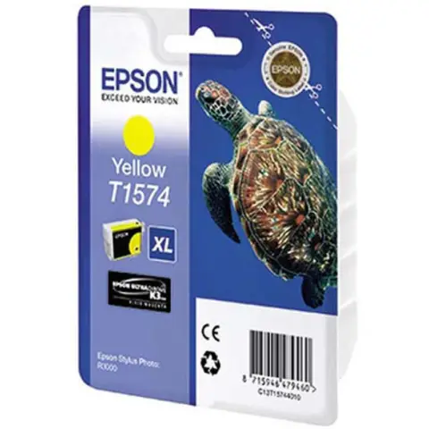 Tusz Epson T1574 Yellow do drukarek (Oryginalny) [25.9ml]