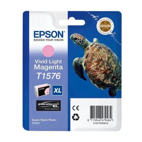 Tusz Epson T1576 Light Magenta do drukarek (Oryginalny) [25.9ml]