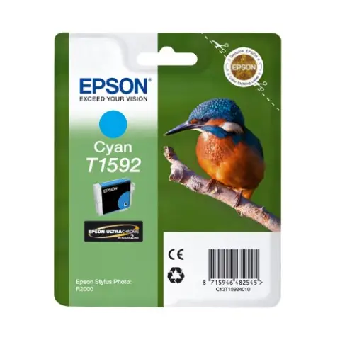 Tusz Epson T1592 Cyan do drukarek (Oryginalny) [17ml]