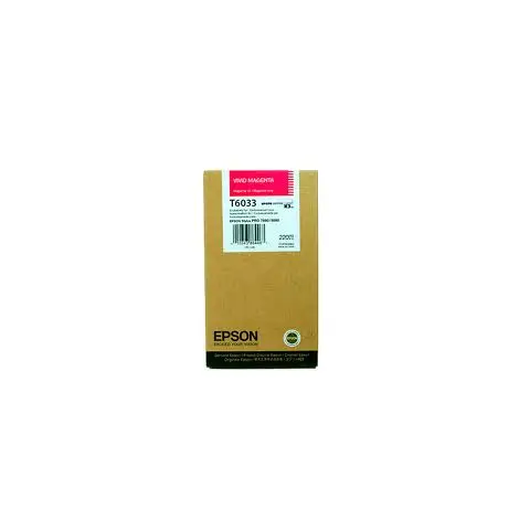 Tusz Epson T6033 Vivid Magenta do drukarek Epson (Oryginalny) [220 ml]