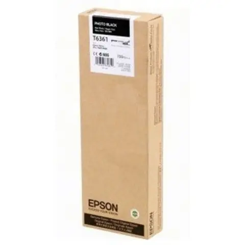 Tusz Epson T6361 Photo Black do drukarek (Oryginany) [700ml]