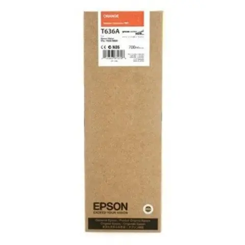 Tusz Epson T636A Orange do drukarek (Oryginany) [700ml]