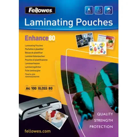 Folia do laminowania Fellowes  A5 80 mic