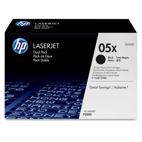 Toner HP 05X / CE505X Czarny do drukarek HP (Oryginalny) [6.5k]