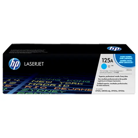 Toner HP 125A / CB541A Cyan do drukarek HP (Oryginalny) [1.4k]