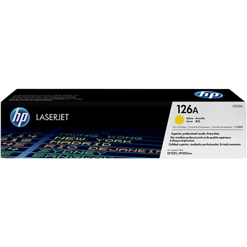 Toner HP 126A / CE312A Yellow do drukarek (Oryginalny) [1k]