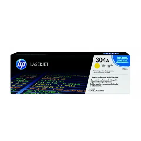 Toner HP 304A / CC532A Yellow do drukarek (Oryginalny) [2.8k]