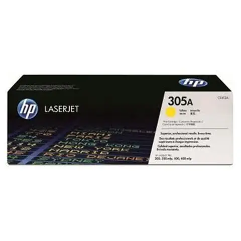 Toner HP 305A / CE412A Yellow do drukarek (Oryginalny) [2.6k]