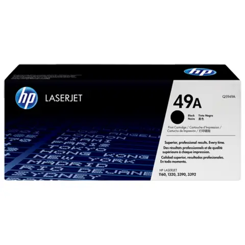 Toner HP 49A / Q5949A Czarny do drukarek (Oryginalny) [2.5k]