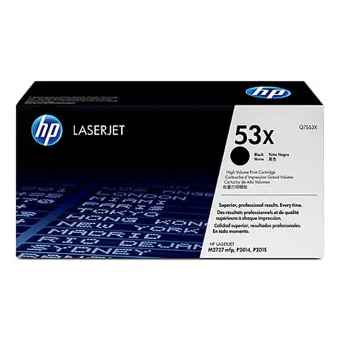 Toner HP 53X / Q7553X Czarny do drukarek (Oryginalny) [7k]