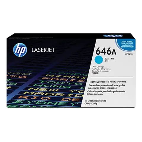 Toner HP 646A / CF031A Cyan do drukarek (Oryginalny) [12.5k] |