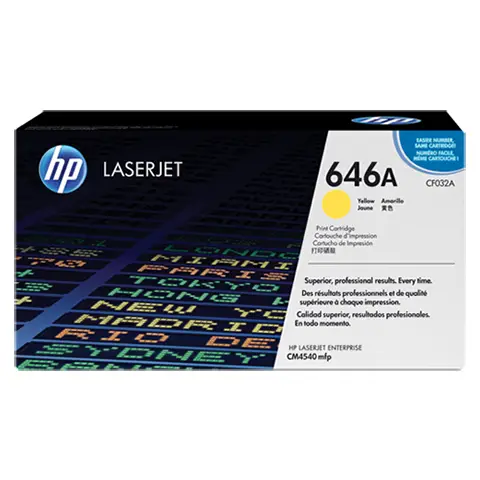 Toner HP 646A / CF032A Yellow do drukarek (Oryginalny) [12.5k]