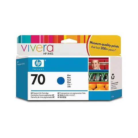 Tusz HP 70 / C9458A Blue do drukarek (Oryginalny) [130 ml]