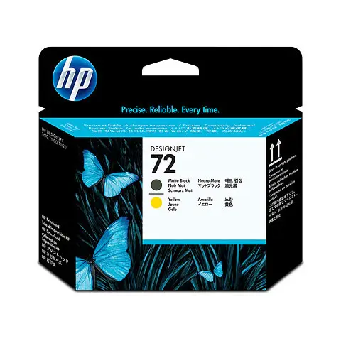 Głowica HP 72 / C9384A Matte Black Yellow do drukarek (Oryginalna)