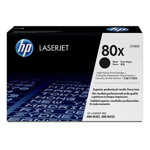 Toner HP 80X / CF280X Black do drukarek (Oryginalny) - Dual Pack [2x6.8k]