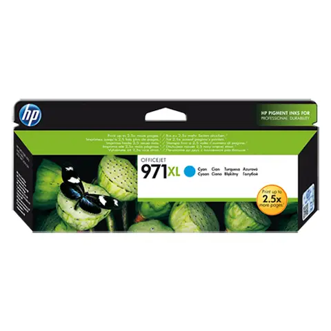 Tusz HP 971XL / CN626AE Cyan do drukarek (Oryginalny) [86.5ml]