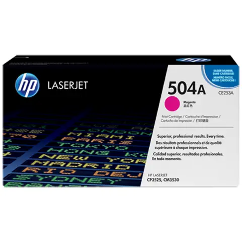 Toner HP 504A / CE253A Magenta do drukarek (Oryginalny) [7k]
