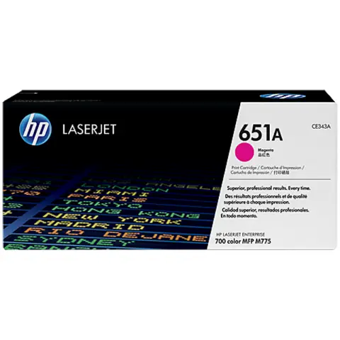 Toner HP 651A / CE343A Magenta do drukarek (Oryginalny) [16k]
