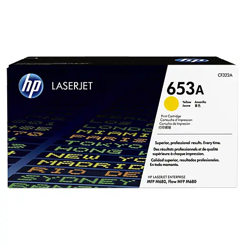 Toner HP 653A / CF322A Yellow do drukarek (Oryginalny) [16.5k]