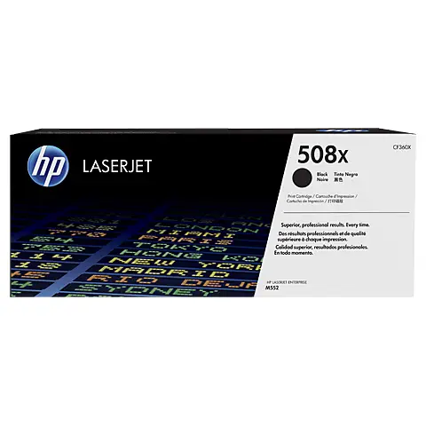 Toner HP 508X / CF360X Black do drukarek (Oryginalny) [12.5k]