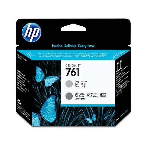 Głowica HP 761 / CH647A Grey + Dark Grey do drukark (Oryginalna)