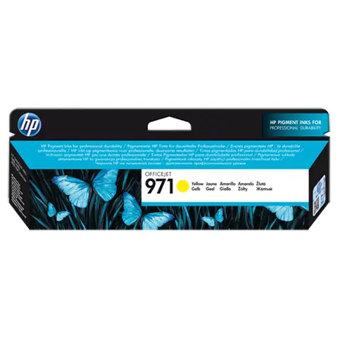 Tusz HP 971 / CN624AE Yellow do drukarek (Oryginalny) [24.5ml]