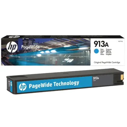 Tusz HP 913A / F6T77AE Cyan do drukarek (Oryginalny) [35.5ml]