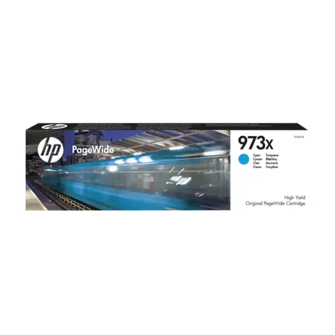 Tusz HP 973X / F6T81AE Cyan do drukarek (Oryginalny) [7k]