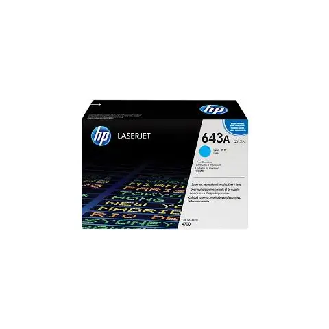 Toner HP 643A / Q5951A Cyan do drukarek (Oryginalny) [10k]