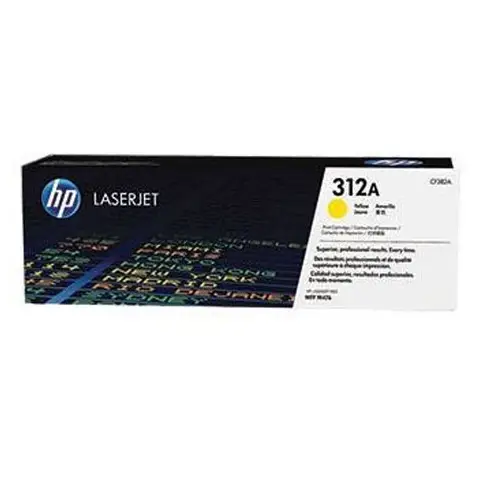 Toner HP 312A / CF382A Yellow do drukarek (Oryginalny) [2.7k]