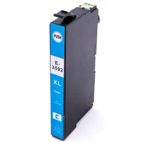 Tusz JWI-E3592CN Cyan do drukarek Epson (Zamiennik Epson 35XL / T3592) [28ml]