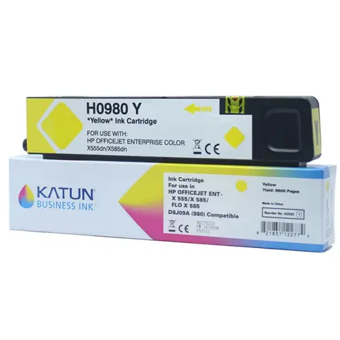 Tusz Katun do HP OFFICEJET ENTERPRISE FLO X585Z | 6 600str.|yellow| Business Ink-5194895