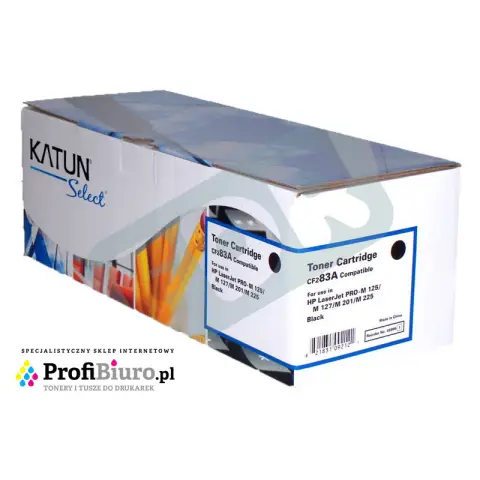 Toner 46996 Czarny do drukarek HP (Zamiennik HP 83A / CF283A) [1.5k]