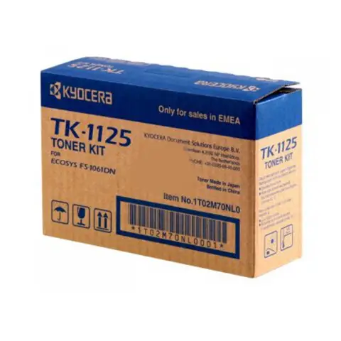 Toner Kyocera TK-1125 Black do drukarek (Oryginalny) [2.1k]