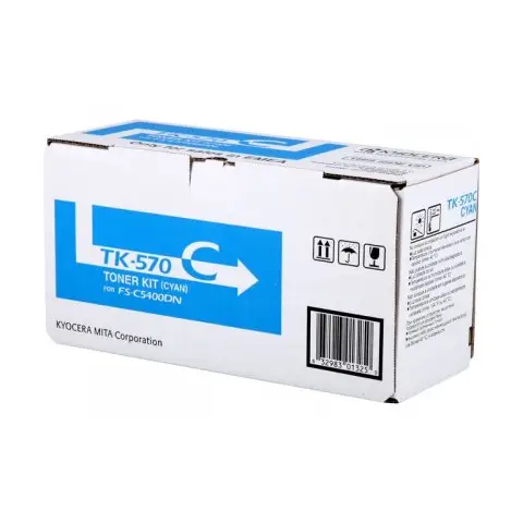Toner Kyocera TK-570C Cyan do drukarek (Oryginalny) [12k]