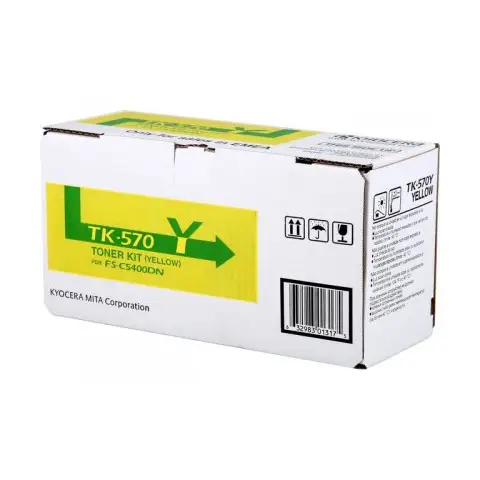 Toner Kyocera TK-570Y Yellow do drukarek (Oryginalny) [12k]