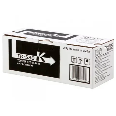 Toner Kyocera TK-580K Czarny do drukarek (Oryginalny)