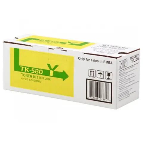 Toner Kyocera TK-580Y Yellow do drukarek (Oryginalny)