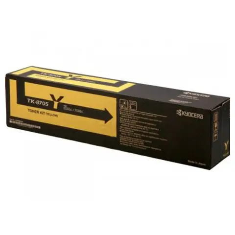 Toner Kyocera TK-8705Y Yellow do drukarek (Oryginalny) [30k]