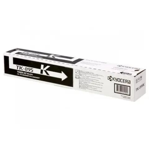 Toner Kyocera TK-895K Black do drukarek (Oryginalny)