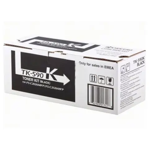 Toner Kyocera TK-590K Black do drukarek (Oryginalny) [5k]