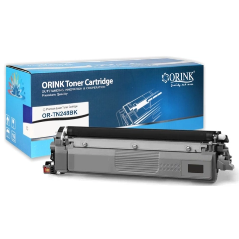 Toner LBTN248XLBK-CHIP-OR Czarny do drukarek Brother (Zamiennik Brother TN248XLBK) [3k]