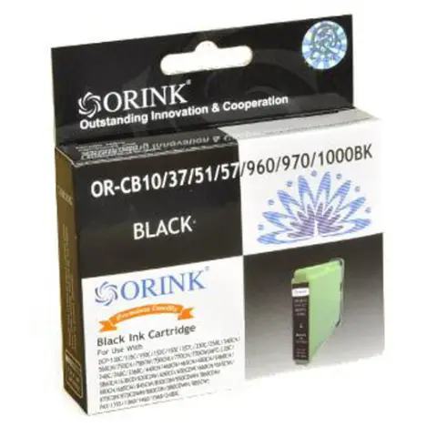 Tusz LC1000BK-OR Black do drukarek Brother (Zamiennik Brother LC970BK) [20ml]