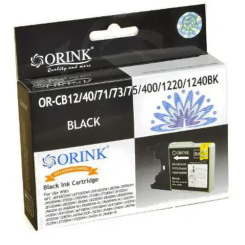 Tusz CB1240BK-OR Czarny do drukarek Brother (Zamiennik Brother LC1240BK) [16ml]