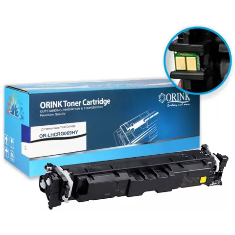Toner LCRG069H-Y-OR Yellow do drukarek Canon (Zamiennik Canon 069H / CRG-069HY) [5.5k]
