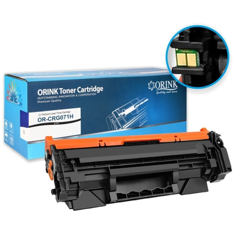 Toner LCRG071H-CHIP-OR Czarny do drukarek Canon (Zamiennik Canon 071H / CRG-071H / 5646C002) [2.5k]