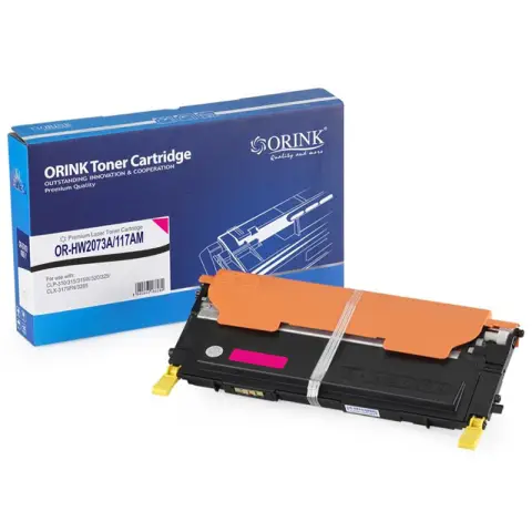 Toner LH117A-M-CHIP-OR Magenta do drukarek HP (Zamiennik HP LH117A / W2073A) [0.7k]