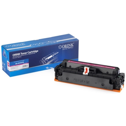 Toner LHCC533A/CE413A/CF383A-OR Magenta do drukarek HP (Zamiennik HP CC533A / CF383A) [2600 stron]